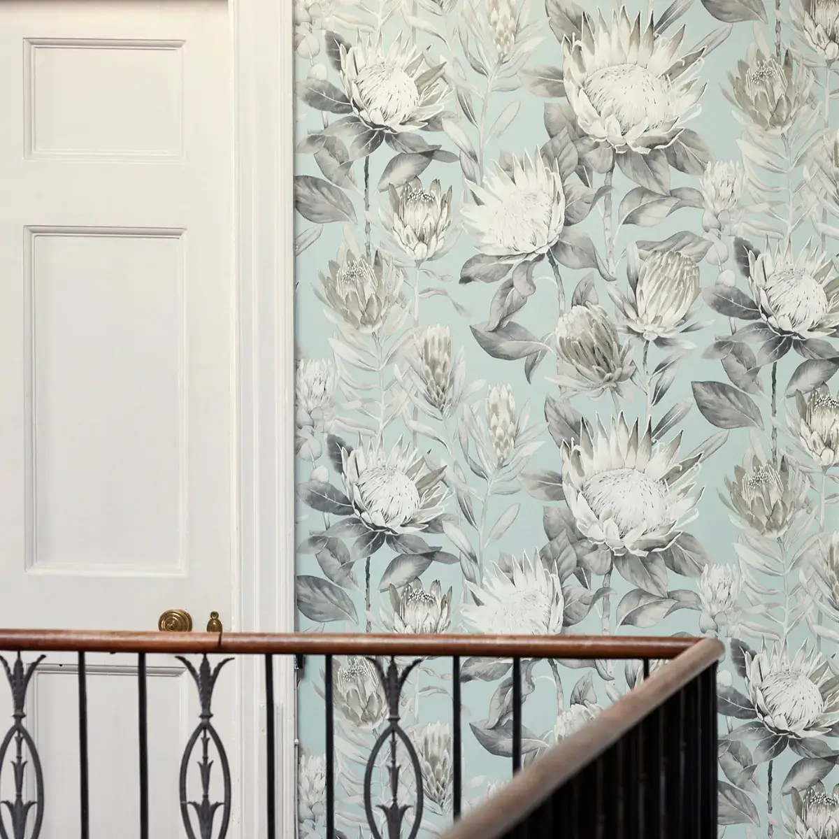 sanderson-king-protea-wallpaper-aqua-linen-216645