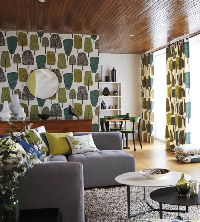 Scandi Wallpaper Cedar by Scion