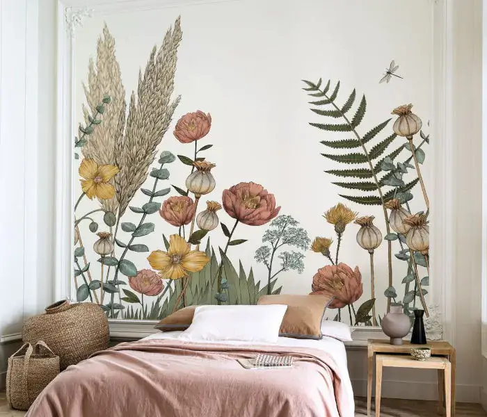 Climbing Plant Botanical Eclosion wallpaper by Casamance
