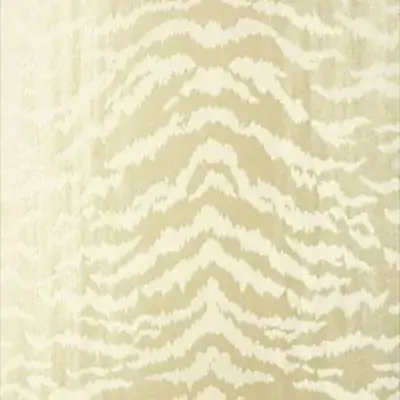 Thibaut Tiger flock wallpaper