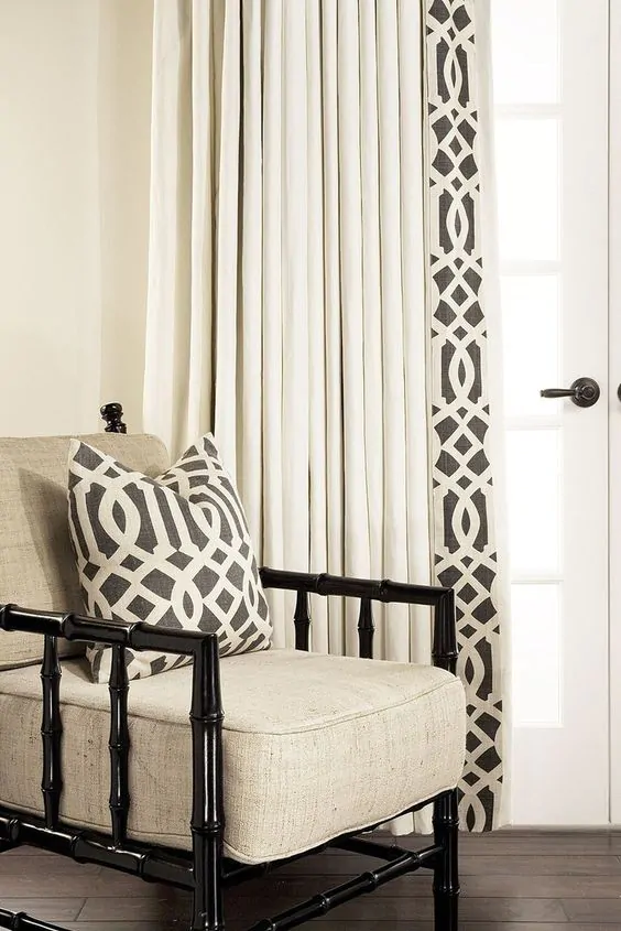edging curtains trimmings