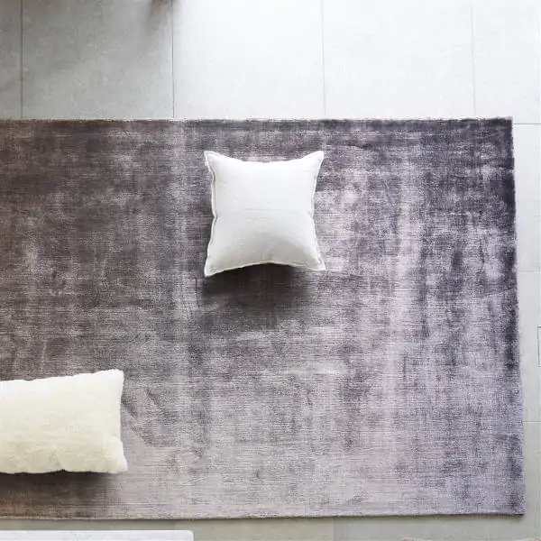 Neutral Rug Eberson in Espresso from Designers Guild