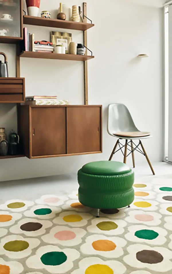 Spot Flower Multi Rug Orla Kiely 60404