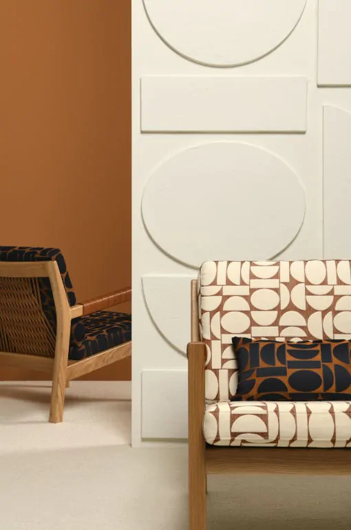 Fjord Cognac Fabric Lelrieve 4260-04