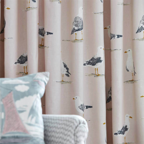 Shore Birds Driftwood Fabric Sanderson 226494